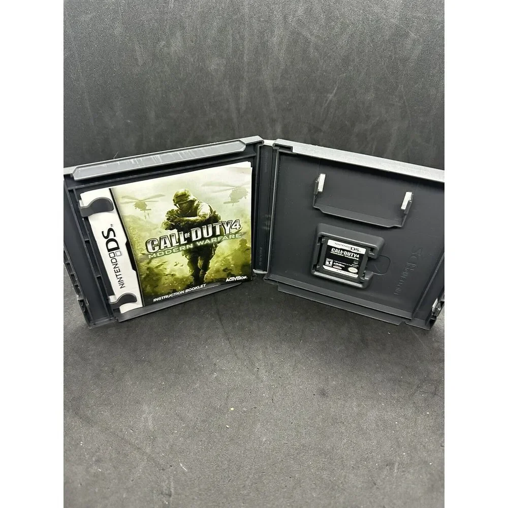 Call of Duty 4: Modern Warfare (Nintendo DS, 2007) Manual‎ Included